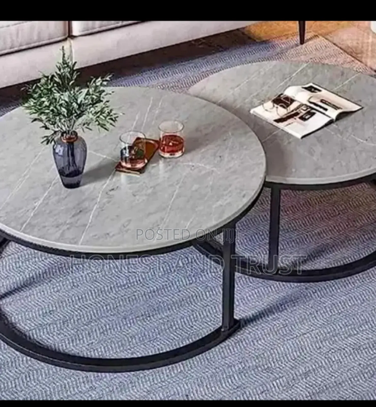 Metallic Stand , Nesting Table