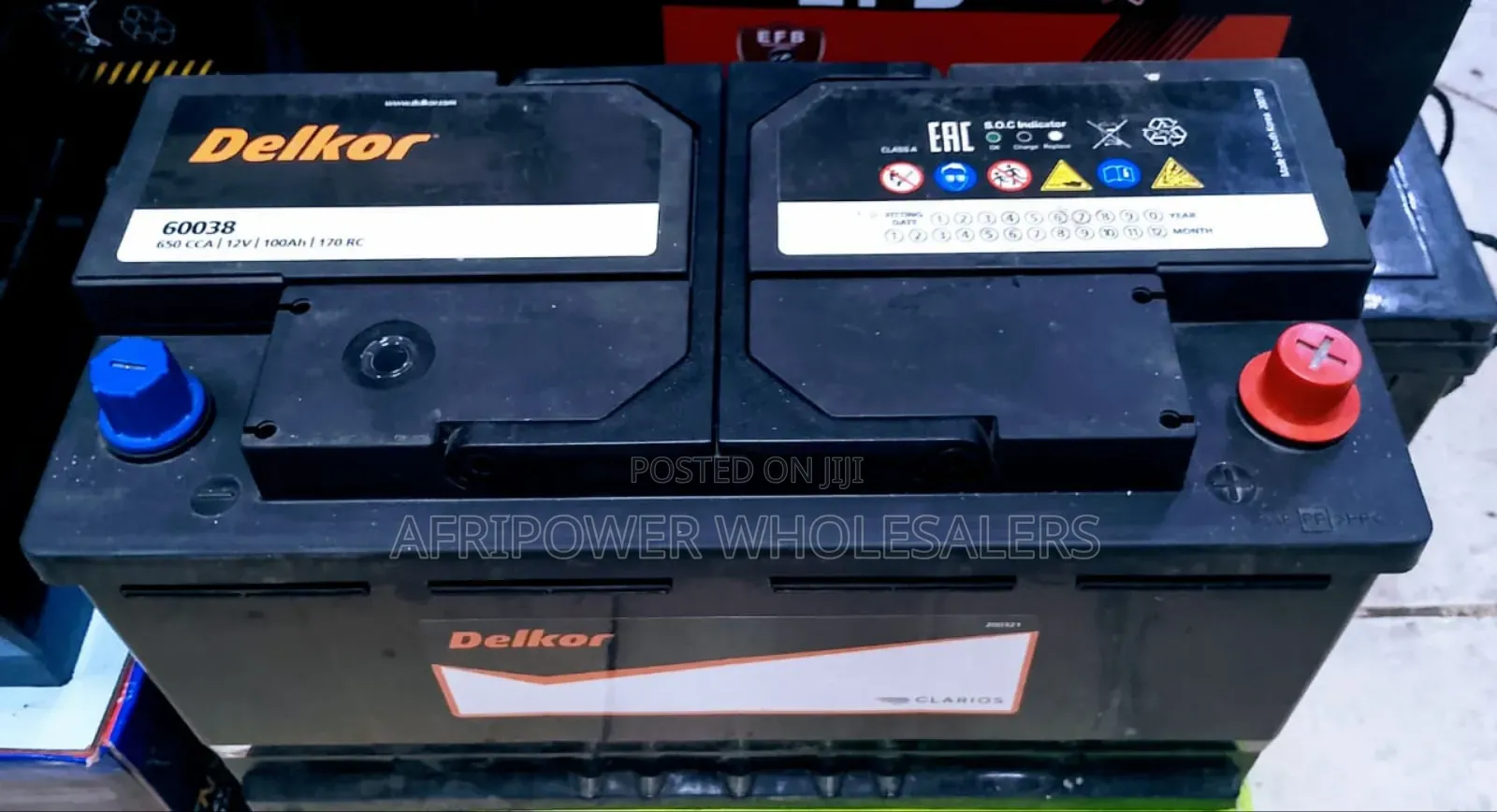 Delko Din 100 Car Battery Maintenance Free