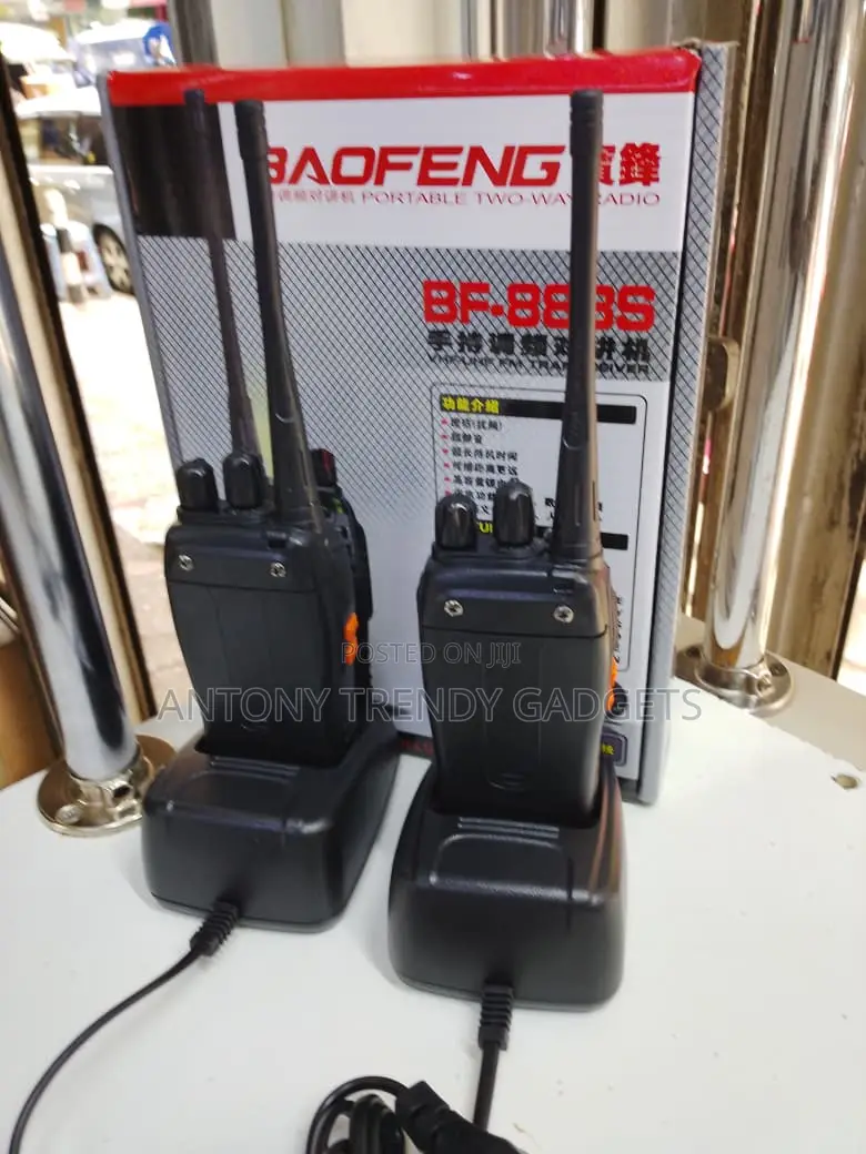 Baofeng Bf-888s Handheld Radio 16 Channels Led Flashlight