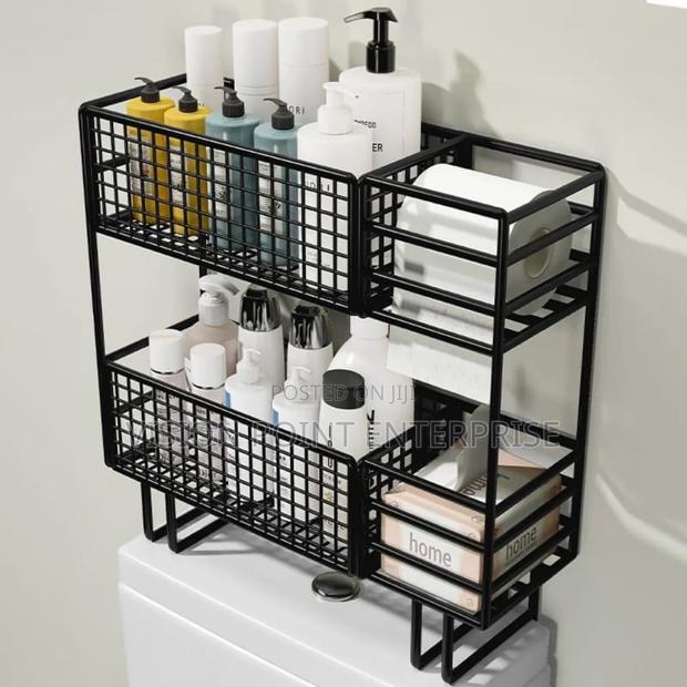 *Double Layer Over the Toilet Rack/Shelf Bathroom