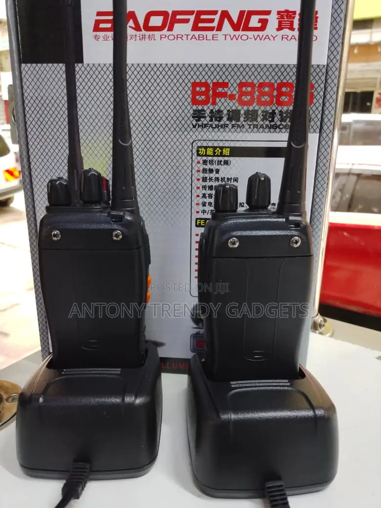 Baofeng Bf-888s Rechargeable Two-Way Communication Radio