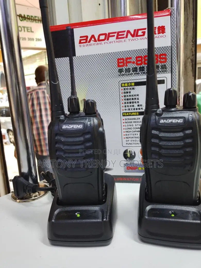 Baofeng Bf-888s Rechargeable Two-Way Communication Radio