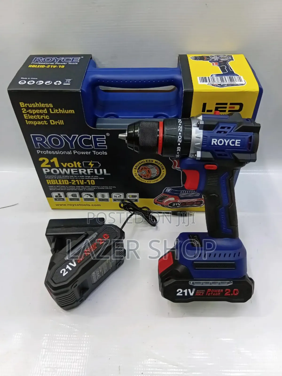 Royce Cordless Brushless Drill