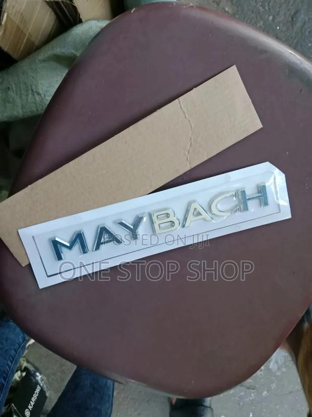 Maybach Trunk Letter Mblem Badge - main view