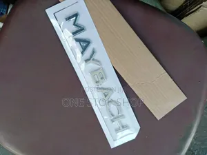 Chrme Maybach Letters Rear Replacement Sticker Badge