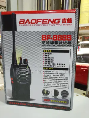 Baofeng Bf-888s Walkie-Talkie 16 Channels Outdoor Use