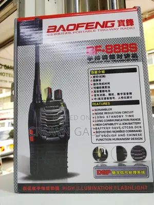 Baofeng Bf-888s Handheld Uhf Walkie-Talkie for Security