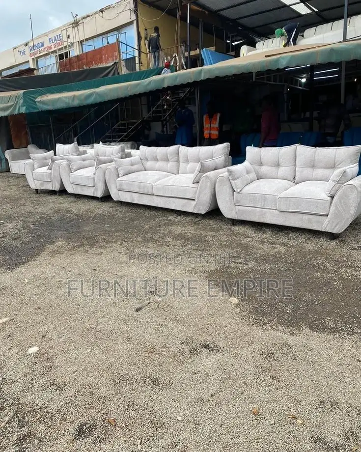 Spacious Butterfly Sofa 7 Seater 3,2,1,1
