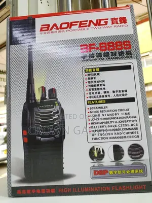 Baofeng Bf-888s Portable Two-Way Radio