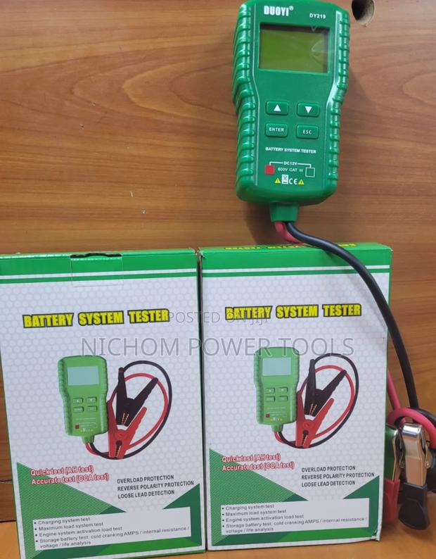 Digital Battery Tester 12v - main view