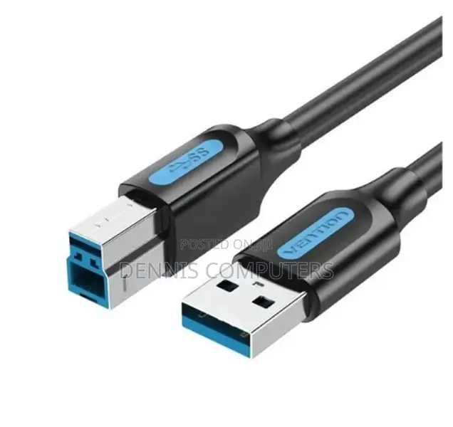 Vention Usb 3.0 a Male to a Male Cable 1.5m Black PVC Type
