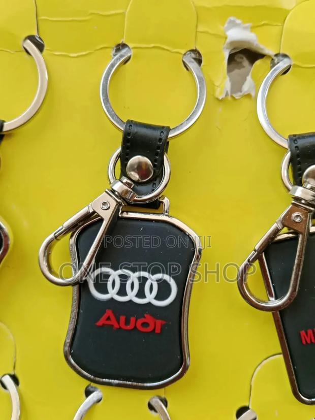 Audi Customized Car Logo Key Chain - main view