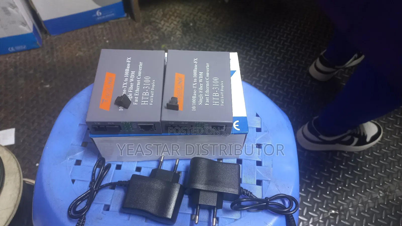 Nelink Fibre Optic Media Converter 10/100 Base