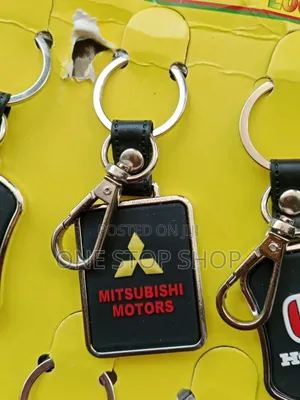 Mitsubishi Car Logo Key Holder Chain