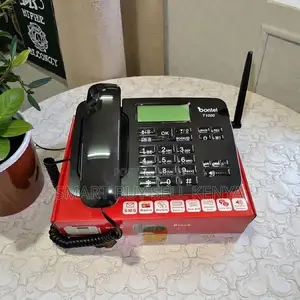 Bontel T1000 GSM Fixed Wireless Dual Sim Corded Desk Phone Clear Voice