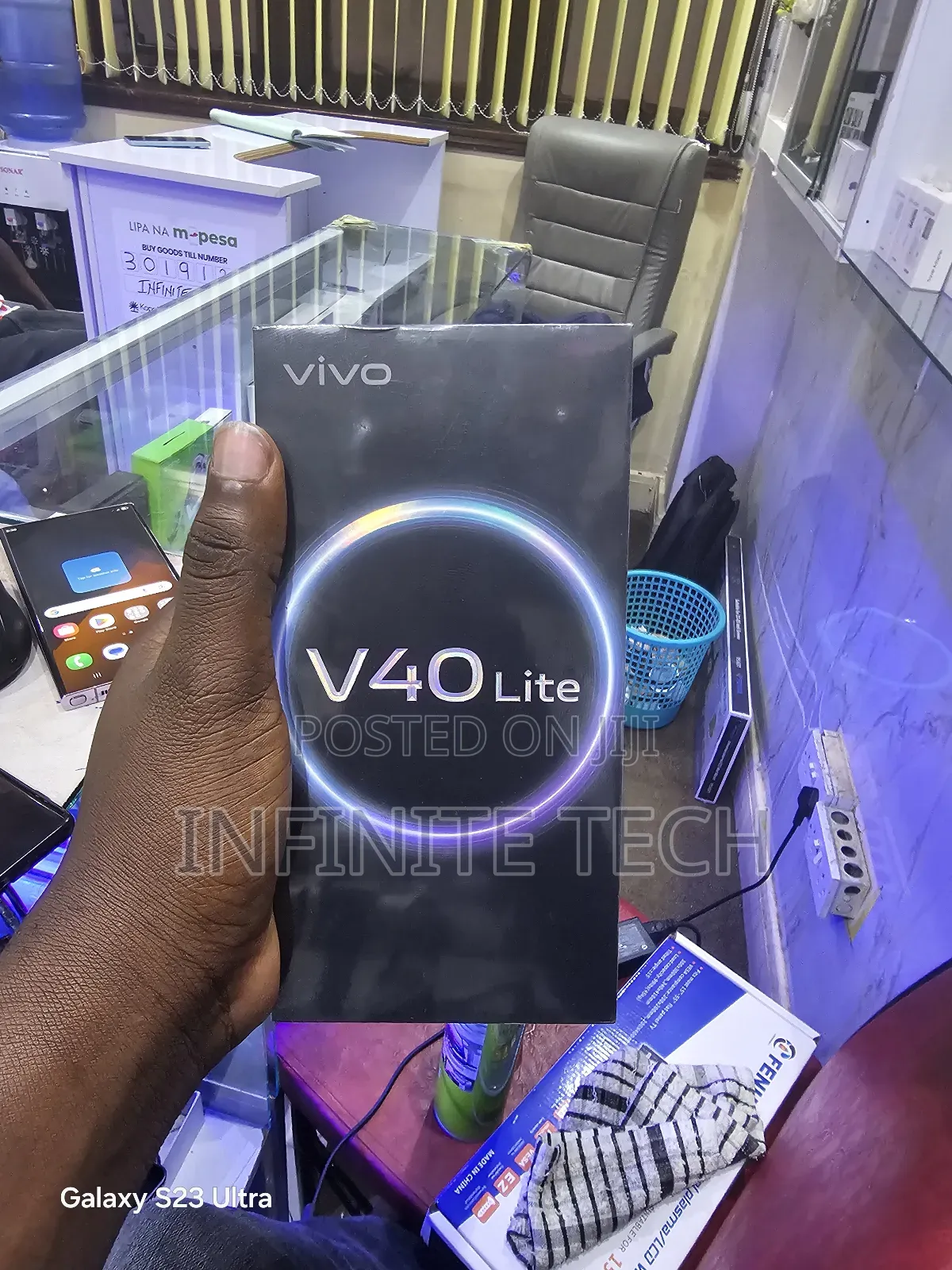 New Vivo V40 Lite 256 GB Black
