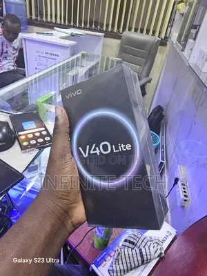 New Vivo V40 Lite 256 GB Black