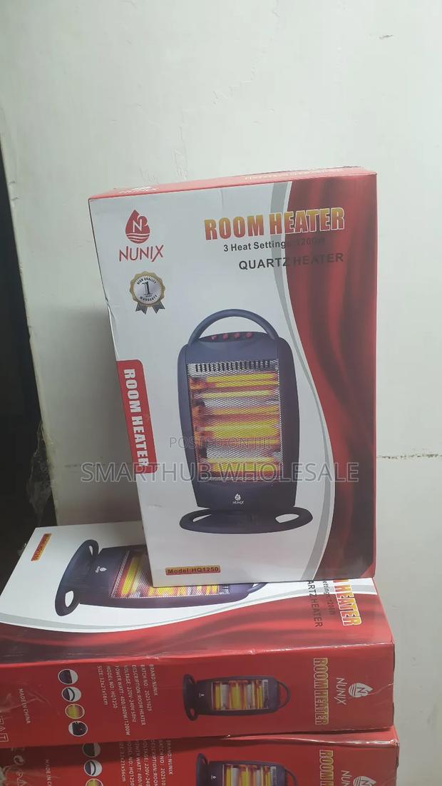 3 Settings Nunix Quartz Room Heater - main view