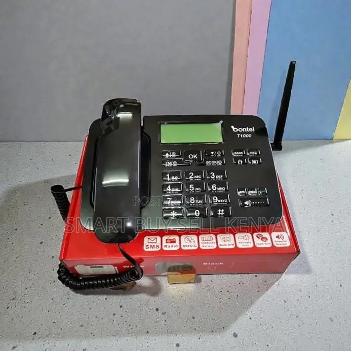 Bontel T1000 Dual Sim Office Reception GSM Desktop Phone