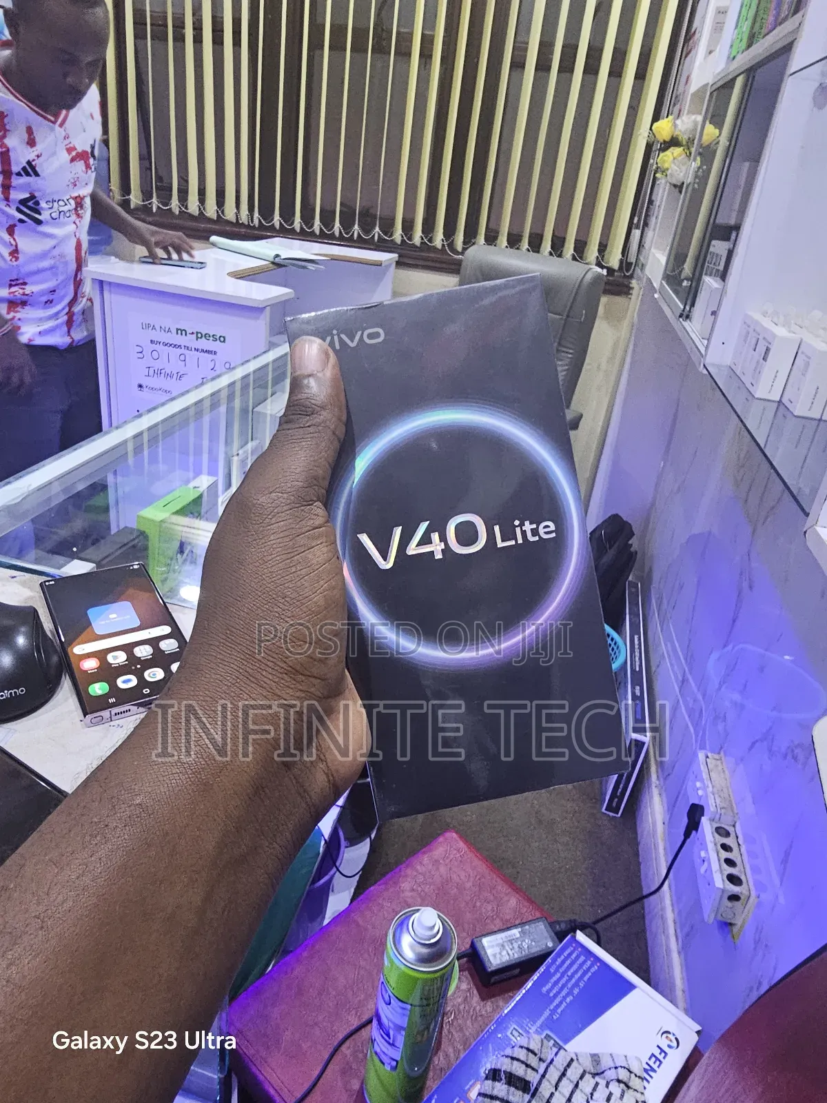 New Vivo V40 Lite 256 GB Black