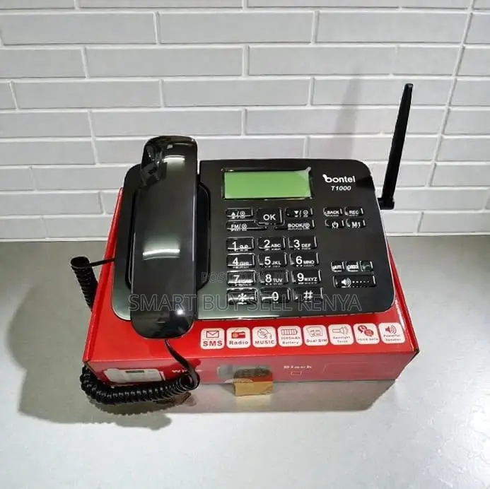 Bontel T1000 Dual Sim GSM Fixed Wireless Tabletop Phone