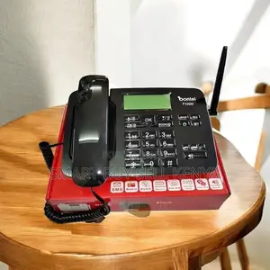 Long-Lasting Bontel T1000 Dual Sim GSM Desktop Phone for Home Office