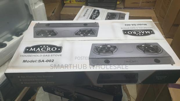 Nunix Macro Stainless Steel Nunixgas Cooker With Efficient Burner