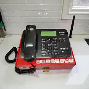 Bontel T1000 Dual Sim GSM Office Fixed Wireless Desk Phone Black