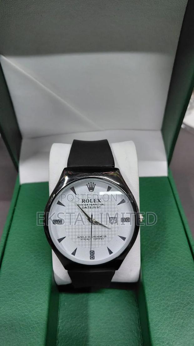 Generic Rolex Rubber Strap Watch That Shows Date - thumbnail 6