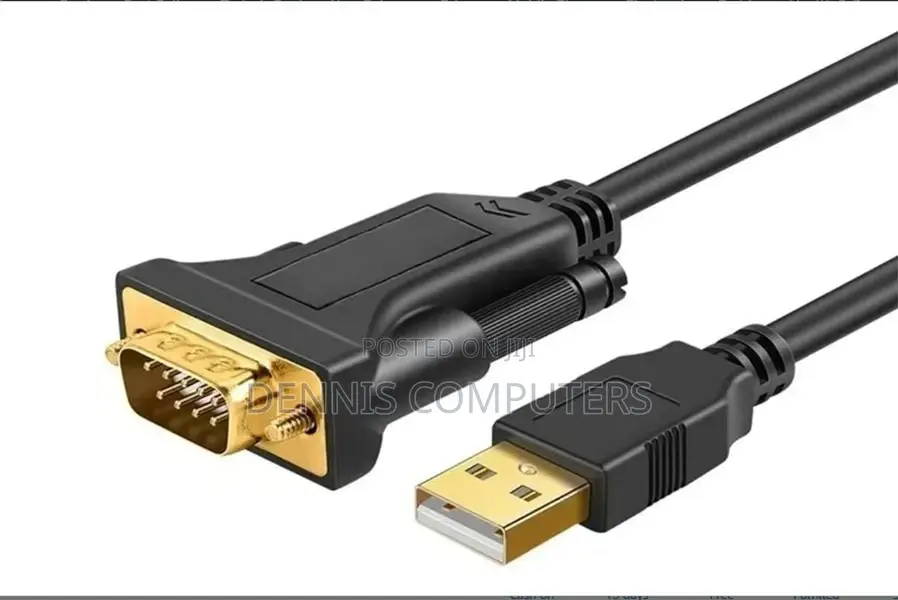 Vention Usb to Rs232 Serial Adapter Black 1m