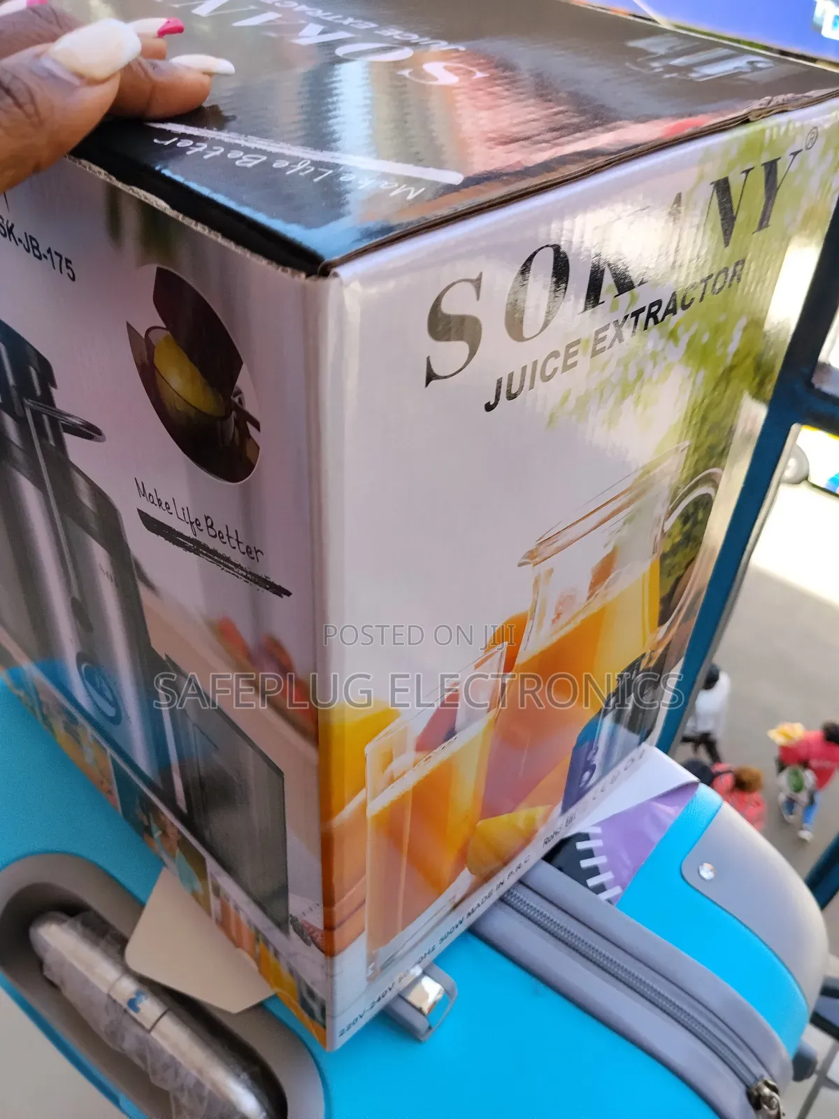 Sokany 800w Heavy-Duty Juicer - Extreme Crushing Power | 3x Faster |