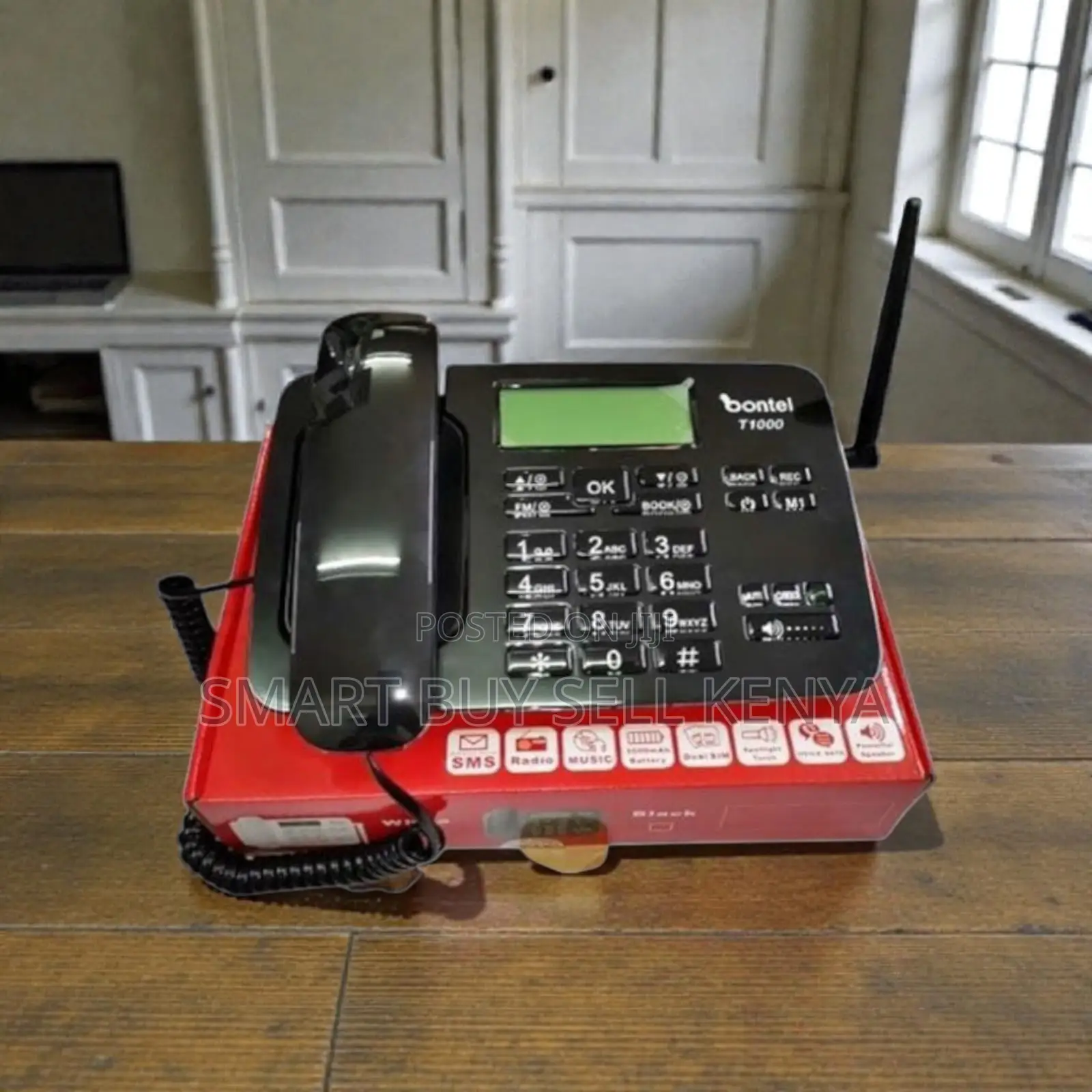 Dual Sim Clear Reception Bontel T1000 GSM Fixed Wireless Home Phone
