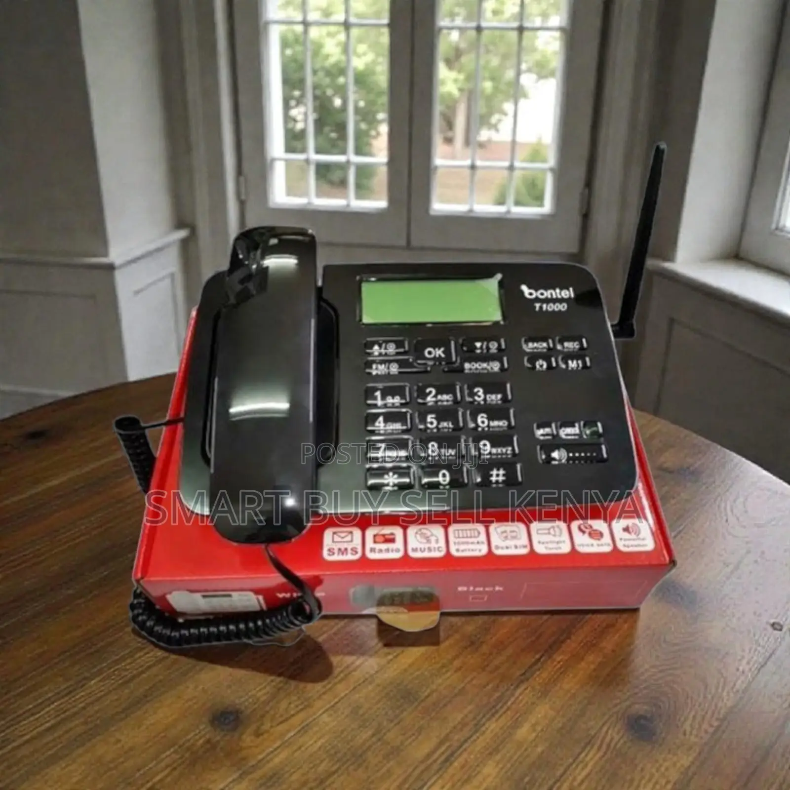 Strong Signal LCD Screen Bontel T1000 GSM Fixed Wireless Deskphone