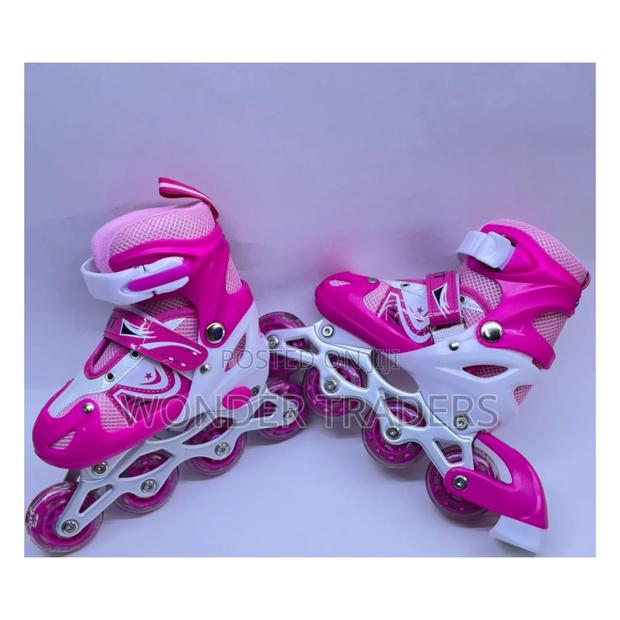 Inline Skate Shoes Available
Colour : Pink and Blue
Size: 31 to 42