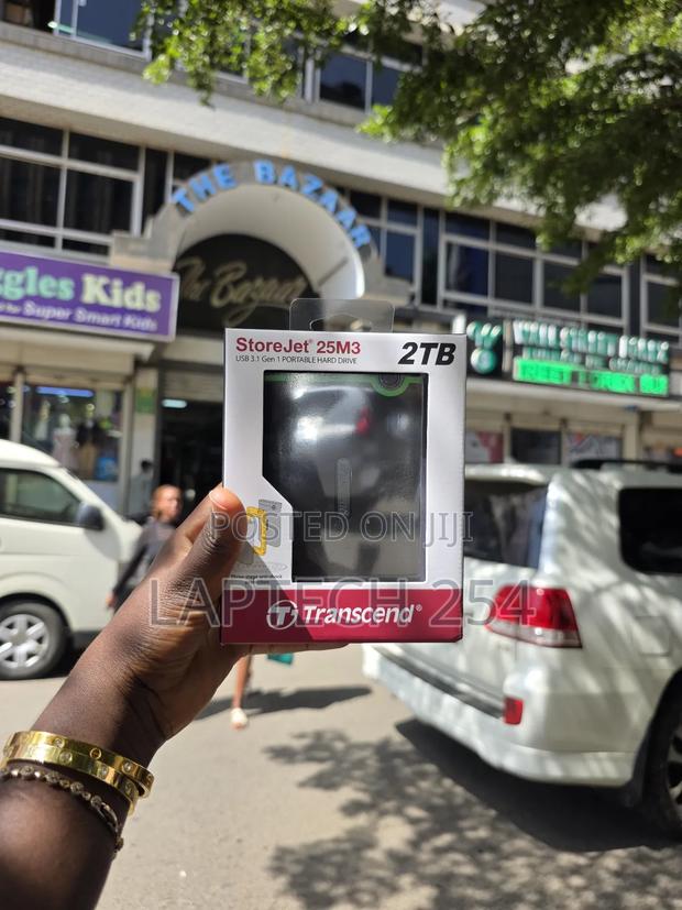 2tb Transcend Externalhdd - main view