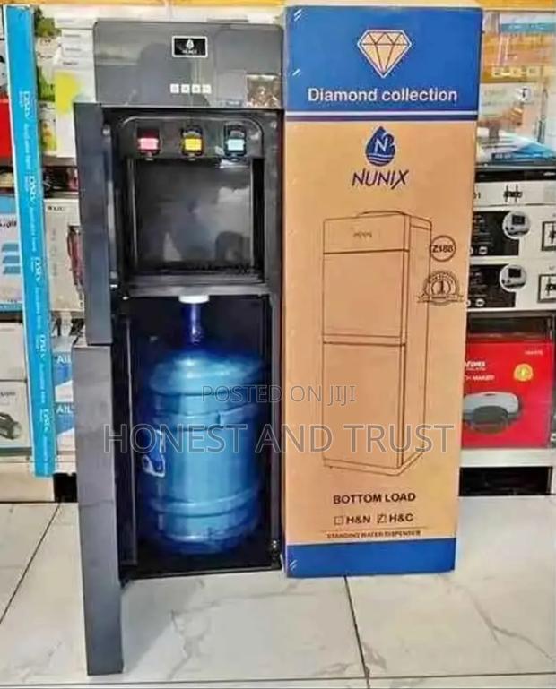 Hot+Cold+Normal Button Black Dispenser - main view