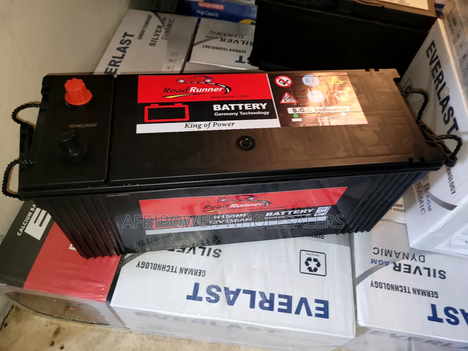 Roadruner N150 Automotive Battery