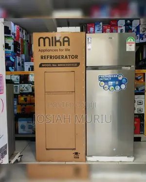 Mika Refrigerator, 211litres Double Door Direct Cool Fridge