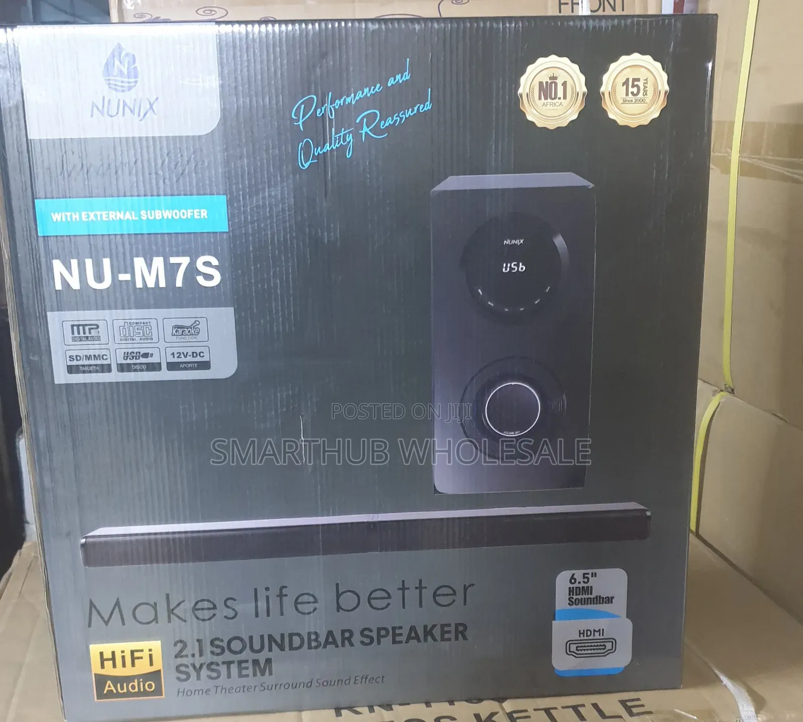 Nunix M7s Soundbar Speaker System__nu-M7s