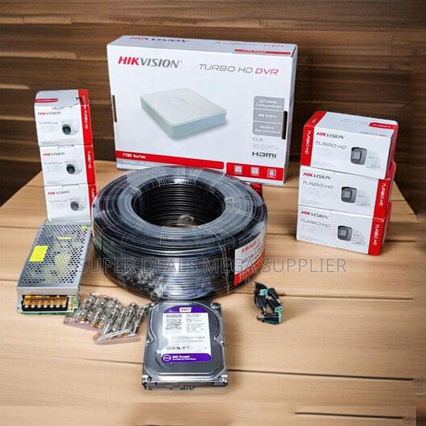 Hikvision 6 Turbo Hd 2mp CCTV Multi User Access Complete System Kit - main view