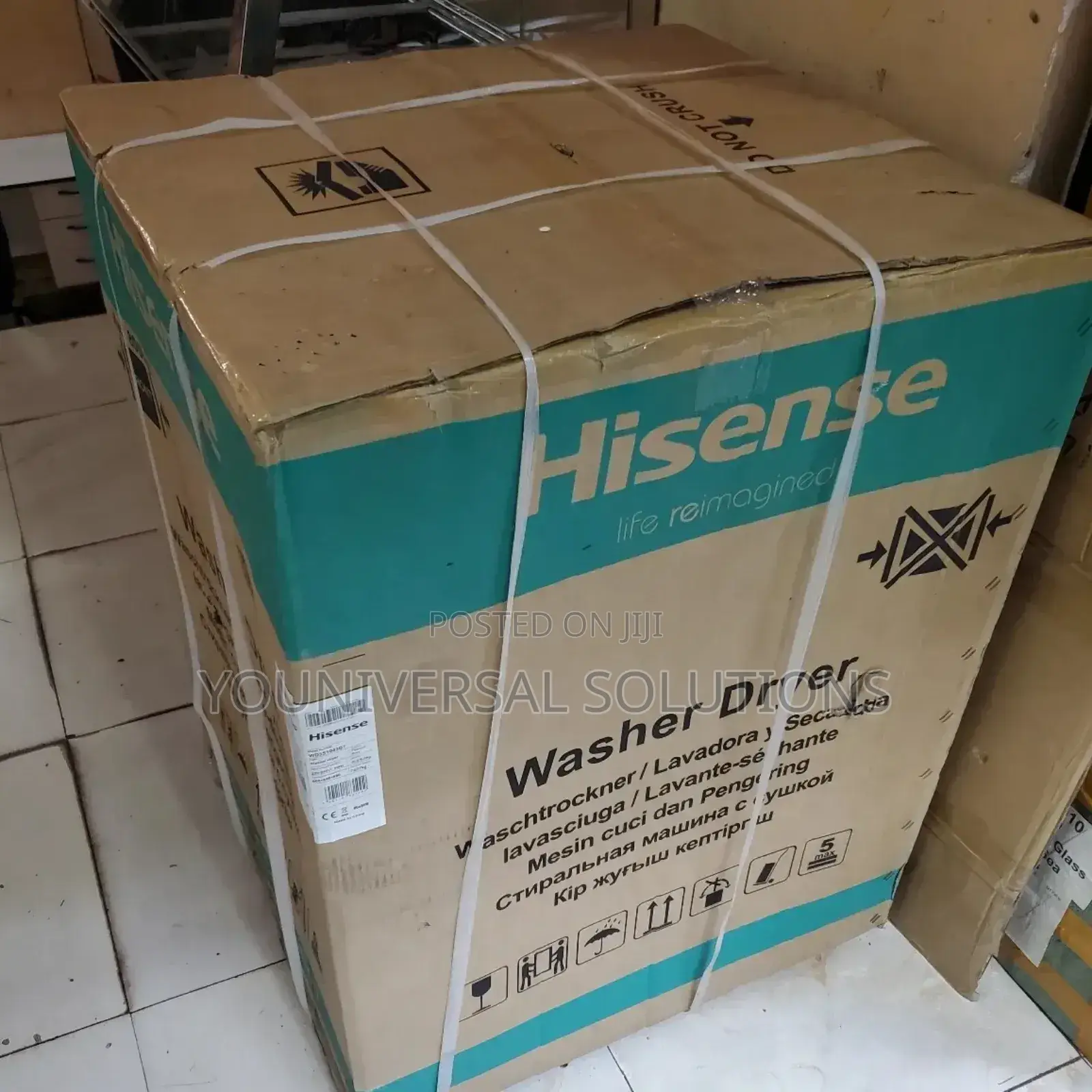 Hisense Front Load 10/6kg Wash Dry