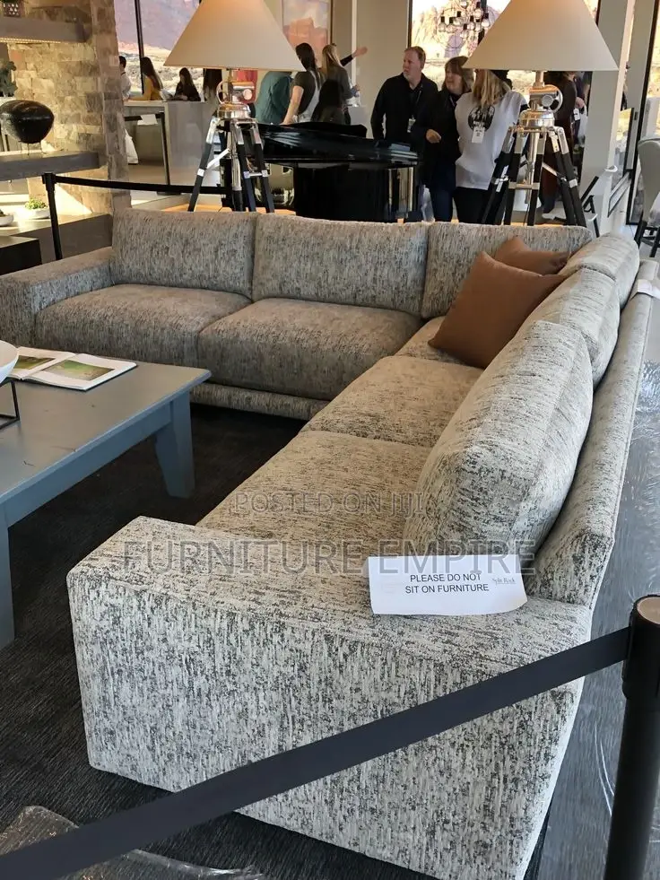 Titled Classy 6 Seater L Sofa