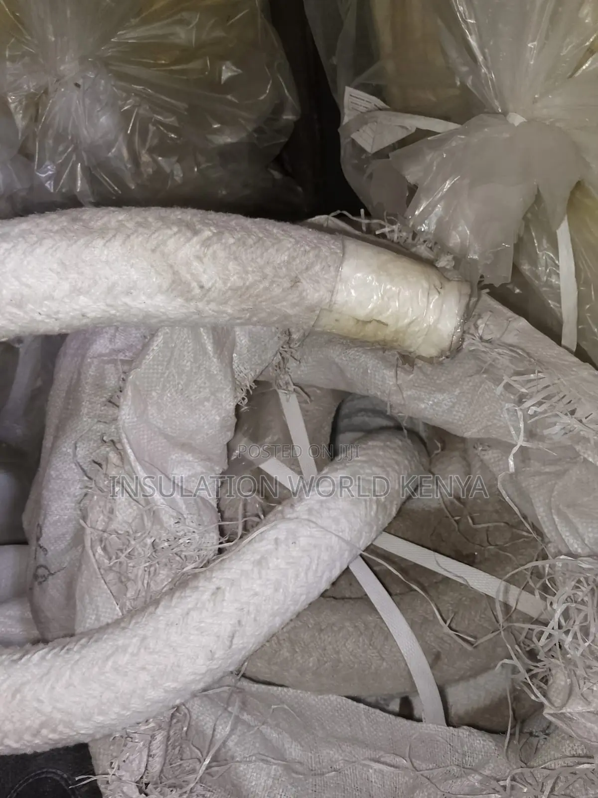 Ceramic Fiber Round Rope 1260°C – Heavy-Duty (45mm Non-Asbestos