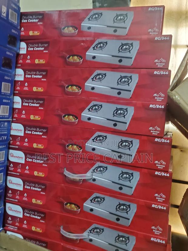 2 Burner Gas Cooker Ramtons - main view