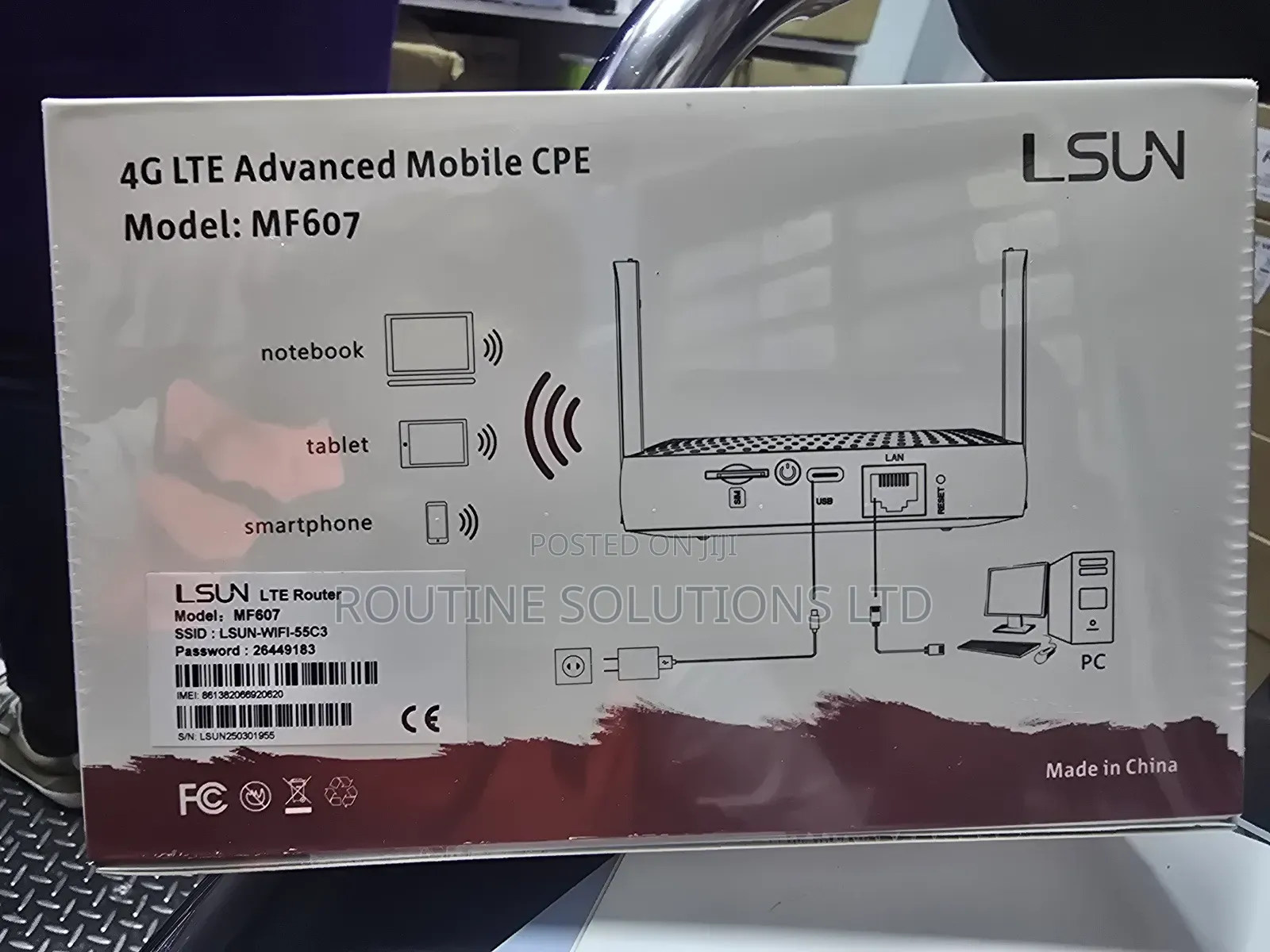 4g Lte Advanced Mobile Cpe Mf607 Router