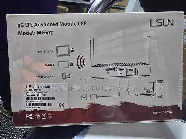 4g Lte Advanced Mobile Cpe Mf607 Router - thumbnail 2