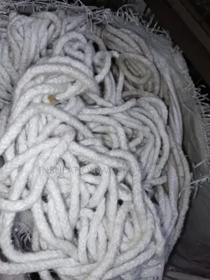 Ceramic Fiber Square Rope 1260°C – Furnace Kiln 10mm Non-Asbestos