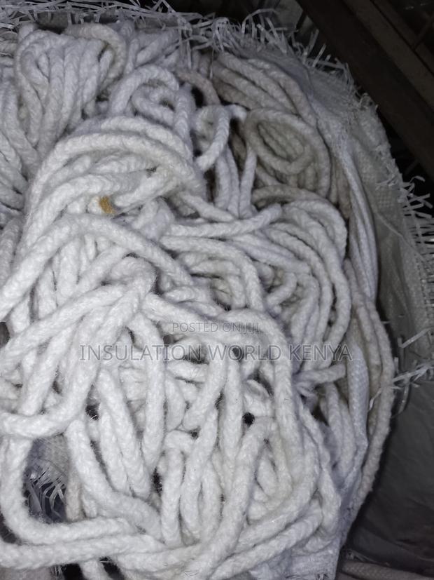 Ceramic Fiber Square Rope 1260°C – Furnace Kiln 10mm Non-Asbestos