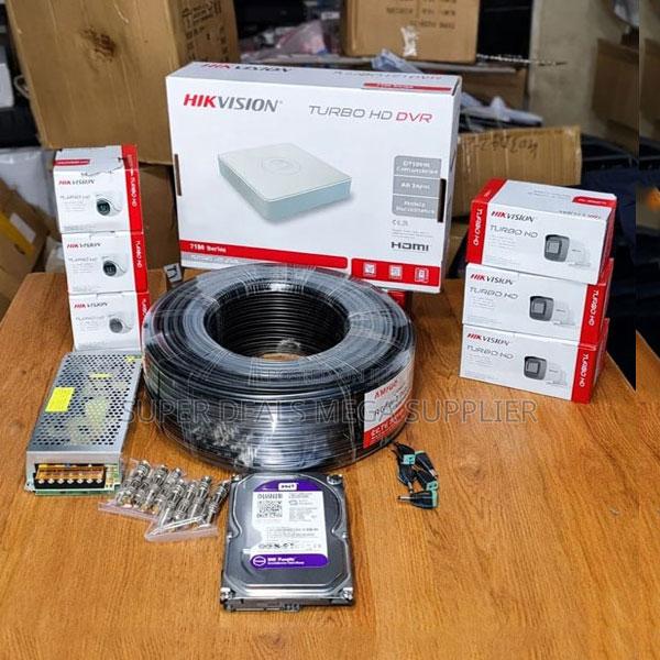 Hikvision 6 Turbo Hd 2mp CCTV Ultra High Quality Complete System Kit