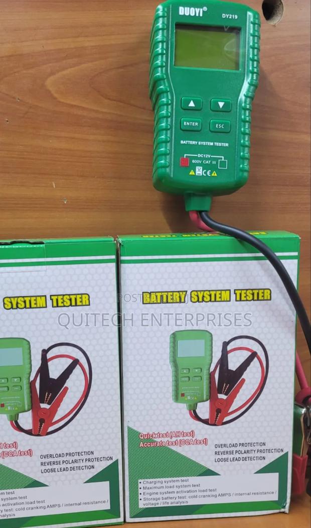 Digital Battery Tester/ Digital Battery System Tester - main view